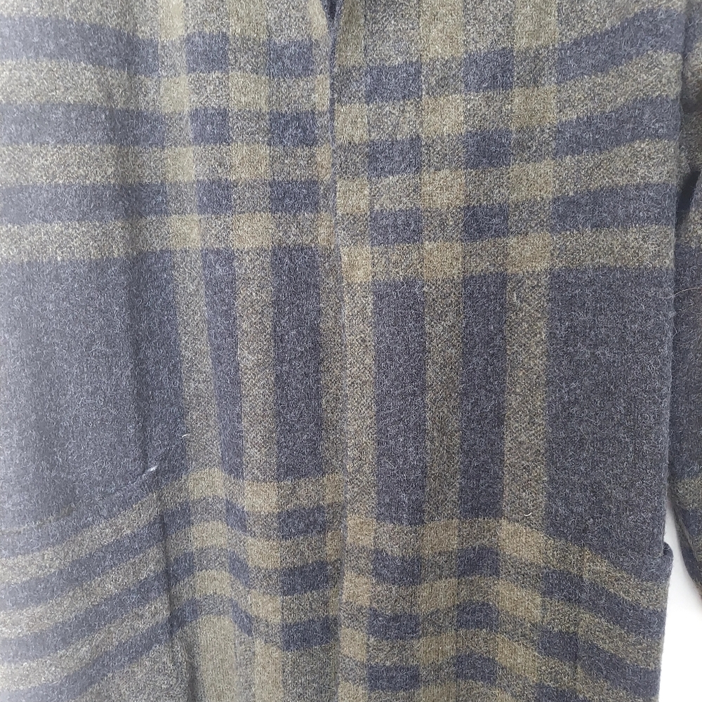 NWT J. Jill Black and Olive Long Open Cardigan Sweater Size XL - Picture 4 of 5